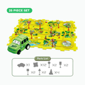 PuzzleRacer™ - Educational Kids Puzzle Car Track Set