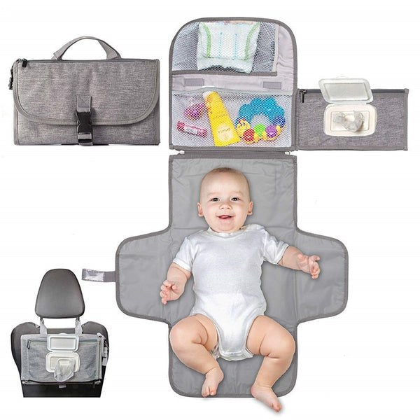 PortaPad™ - 3-in-1 Portable Diaper Changing Pad