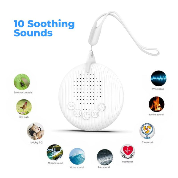 HushHalo™ - Portable Baby Sound Sleep Machine