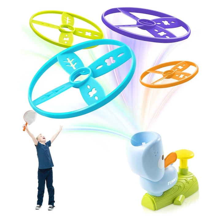 FlyFetch™ - Thrilling Flying Disc Launching Toy for Kids – BloomingBabies™