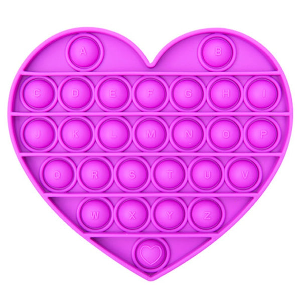 BubblePop™ - Purple Heart Alphabet