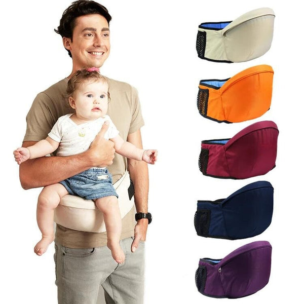 BubStool™ - Comfy, Secure & Pain-Free Hip Carrier