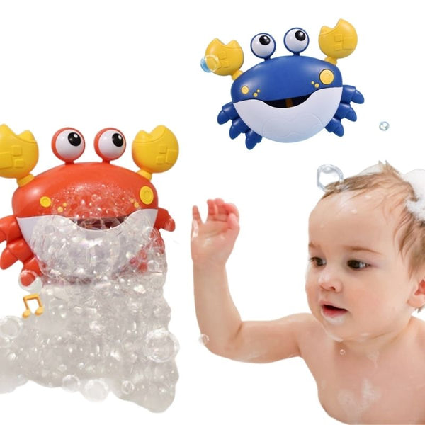 BubbleCrab™ - Bubble Machine Bath Toy
