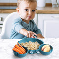 CrabPlate™ - Divided Silicone Baby Dish with Suction