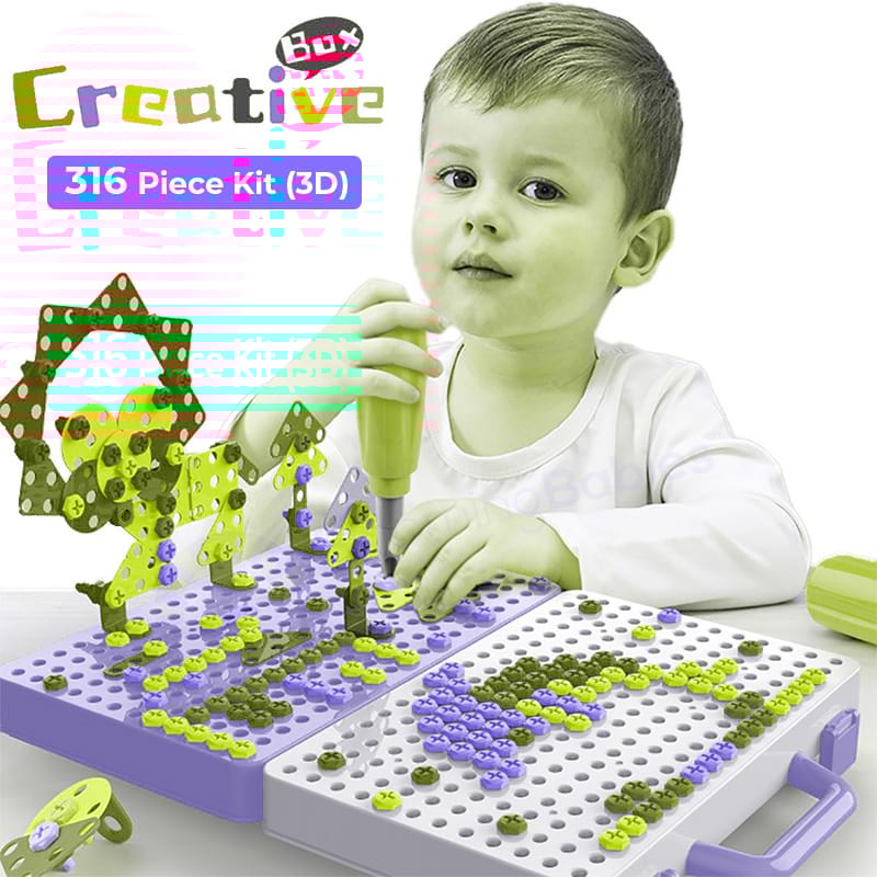 CreativeBox™ - Assembly Drill Kit for Kids – BloomingBabies
