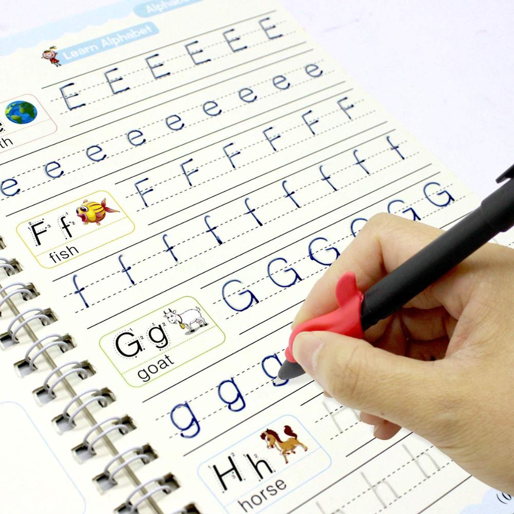 MagicBook™ - Reusable Practice Copybook for Improved Handwriting ...