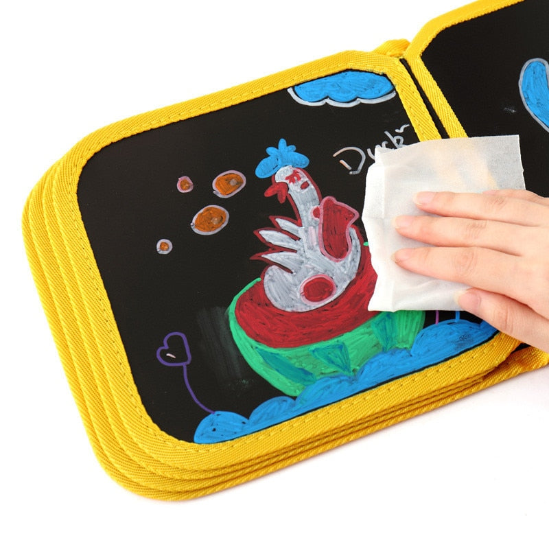 MagicDraw™ - Reusable Children Drawing Book – BloomingBabies™