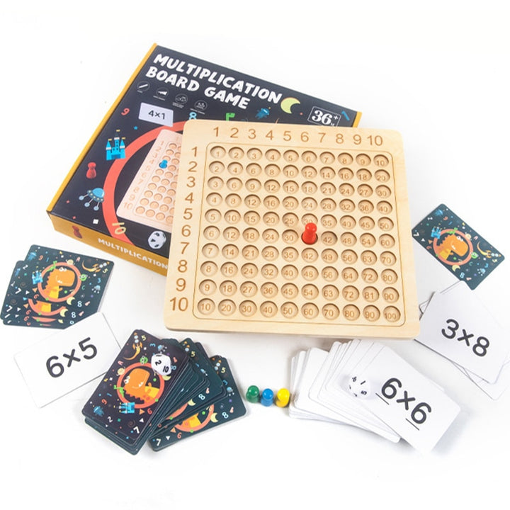 Multiboard Board MultiBoard™ - Educational Montessori Multiplication Board Game ...