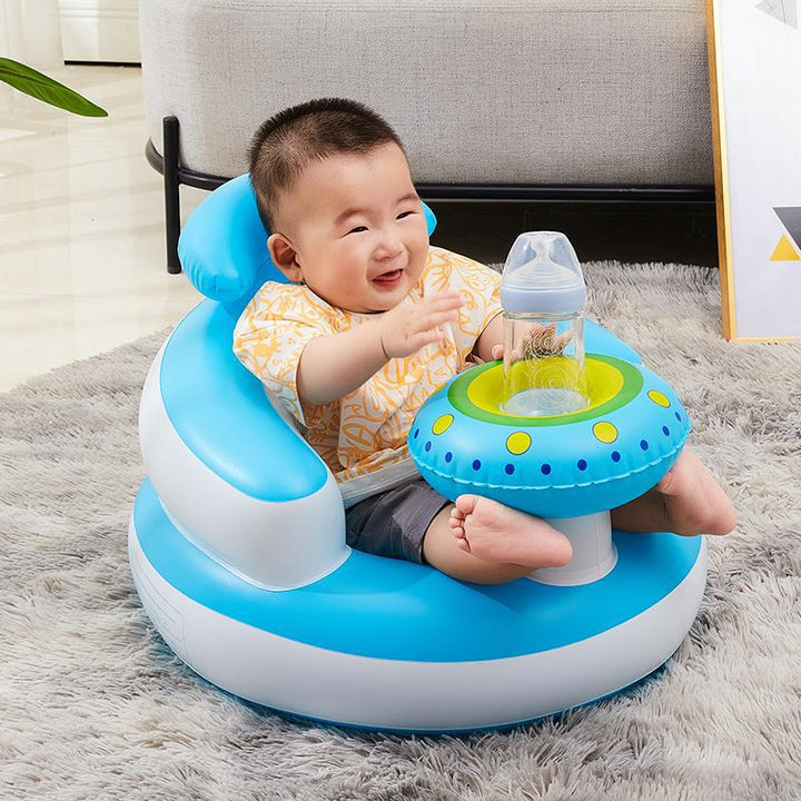 CushyCloud™ - Soft Portable Inflatable Baby Chair – BloomingBabies