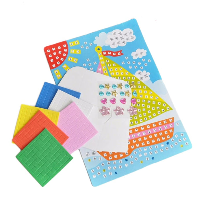 Mosaico Sticker Mosaic Sticker by Numbers - DIY Sticker Art – BloomingBabies